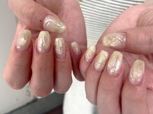 アイネイルズ 三宮店(I nails)/ゴールドニュアンス ￥8500