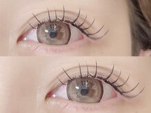 フレイムス ヘアアンドアイラッシュ 大宮東口店(Frames)/フラットラッシュ140本