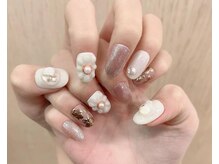 ペッシュブルーム 梅田(Peche Bloom)/韓国ネイル シンプルネイル