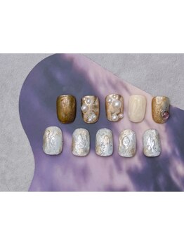 ショートネイルデザインが豊富