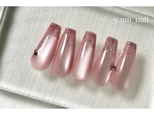 ワイミーネイル(y.mii_nail)/【抜け感ちゅるんデザイン定額】
