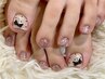 【Jrネイリスト施術！FOOT★7500円】アート少なめご相談持ち込みコース60分