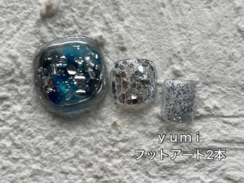 エンジェル 葛飾(ANGEL)/yumi/ フットアート2本