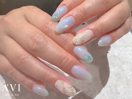 貝殻ネイル/定額デザイン