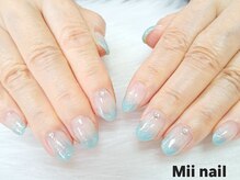 ミィネイル(Mii nail)/ラメカラーグラデ