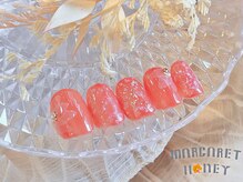 マーガレットハニー 本八幡/手書きフラワーネイル