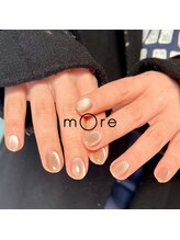 モア ネイル(more nail)/オフィス系/シンプル/マグネット