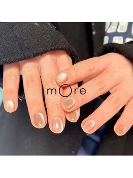 モア ネイル(more nail)/オフィス系/シンプル/マグネット