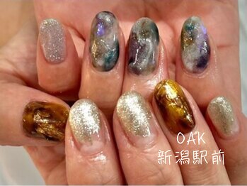 オーク 新潟駅前(OAK)/寒色ニュアンス+フラッシュ