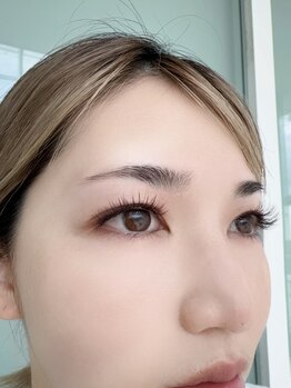 ワイプラス(Y + plus)の写真/カラーエクステ《ブラウン120本 ¥6,350》アイブロウSETも◎フラットラッシュ/パリジェンヌ/アイブロウwax