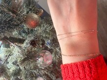 外さないパーマネントジュエリーBONDISTも付けられます