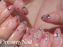 ピンクラメグラデーション