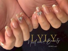 リリー ホリエネイル(LYLY HORIE nail)/ガラスフレンチ