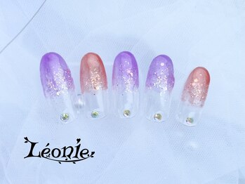 レオニー 千葉店(Leonie)/ラメ×カラーグラデーション
