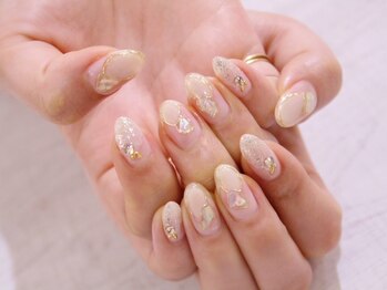 ラルネイル 大宮(Lull. nail)/＊クリアシェル＊ニュアンス＊