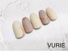 ヴリエ 小作店(VURIE)/ニュアンスネイル／ミラーネイル
