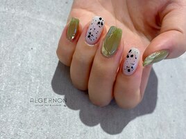 ダルメシアンネイル