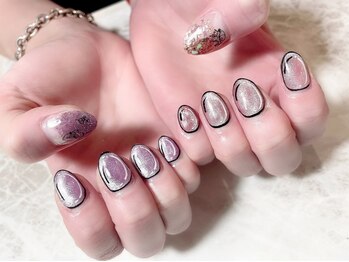 キャッツアイ東京 新宿店(Cat's eye TOKYO)/マグネットコミックネイル