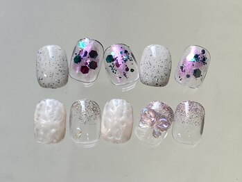 ネイルアンドアイラッシュ アールイー(Re)/Simple Art 6500