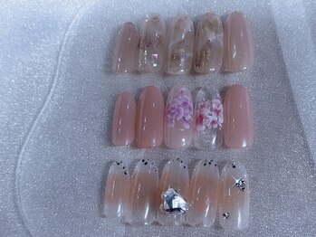フワフワ(fuwa-fuwa)の写真/【今治】大人上品と可愛いを両立させる華やかなdesignがお得に叶う♪指先から貴方だけの魅力を引き立てる*