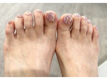 ヘアーアンドネイル ルシア(Hair&Nail Lucia)/春のフットネイル！