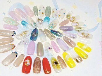 アリス シャンティ(ALiCE SHANTI)の写真/名駅スグ！流行のデザインや季節アートなど新作ばかり集めた月替りキャンペーン★お好みでカラー変更OK！