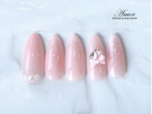 まつげエクステアンドネイルサロン アモル 恵比寿店(Amor)/定額ワンホン韓国ネイル　8900円