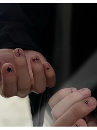 男の子ネイル