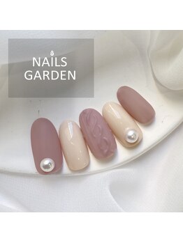 ネイルズガーデン(NAILS GARDEN)/ニットネイル