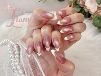 リアムネイル(Liam nail)/フレンチネイル+特殊カラー代
