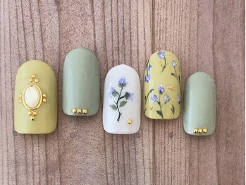春ネイル