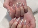 シースルーリボンネイル*