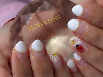モナズラッシュ(MONA'S LASH)/お花とてんとう虫