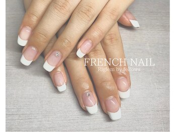 French nail. ¥6600