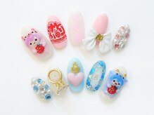 ネイルコレクション ピンク(Nail Collection Pink)/オーダーチップ★すとぷり