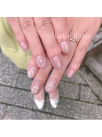 シェル×桜アート