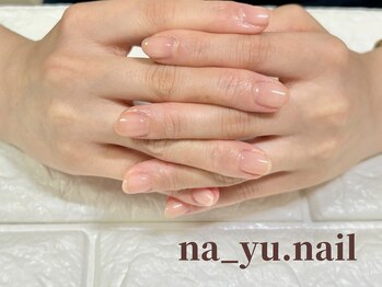 ナユネイル(na_yu.nail)/自爪風クリアネイル 116/116