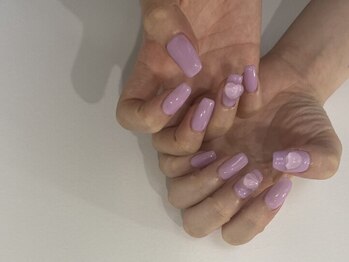 シェリーラメール 渋谷(cherielamer)/透明感 ネイル ¥4980