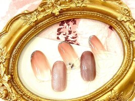 ワンホン上品先端ラメラインマグ