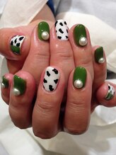 ネイルアンドアイ ミント(nail＆eye mint)/アニマル柄ネイル