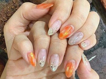 ネイルマジック 仙台一番町店(NAIL MAJIC)/オーロラフィルムネイル★オ-ダ-