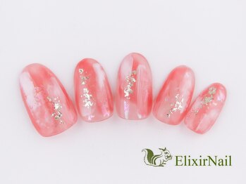 エリクサーネイル 池袋(Elixir Nail)/定額a シンプル/クーポン使用