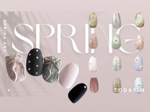 トゥデイム(TODAY'm)/SPRING NAIL