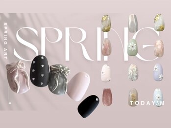 トゥデイム(TODAY'm)/SPRING NAIL