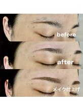 シャトン ブラン(chaton blanc)/黄金比眉毛Wax(メイク付き)