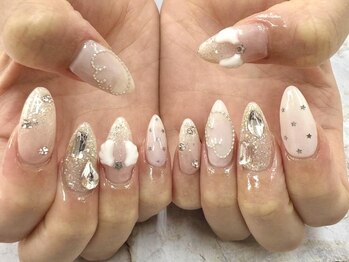 ヴァンネイル 海老名店(Van Nail)の写真/【持ち込みデザイン¥7500(オフ込)】SNS等の人気デザイン持ち込み◎周りと差のつくオーダーメイドネイルを♪