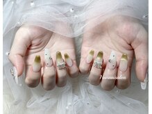 ハナアイ サロン 新宿店(hanaai salon)/チップ長さだしデザインコース