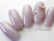 アヴィニール 表参道(Avenir)/バタフライビジューネイル