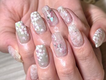 スワロンネイル 名古屋店(SWALLON NAIL)/桜ネイル