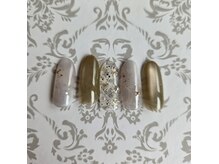 キャンアイドレッシー ふじみ野店(Can I Dressy)の雰囲気（ゴールドxホワイト系マグネット♪）